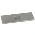 thumbnail image 3 of American Fireglass Rectangular Stainless Steel Fire Pit Cover, 3 of 5