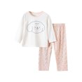 thumbnail image 1 of Gibobby Conjunto de leggings para bebés y niñas Pijamas para bebés y niñas pequeñas, estampados de animados para niños pequeños, ropa de dormir para niños(Blanco, 8-9 Años), 1 of 3
