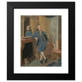 thumbnail image 2 of Jean-Etienne Liotard 12x14 Black Modern Framed Museum Art Print Titled - Portrait of John, Lord Mountstuart, Later 4th Earl and 1st Marquess of Bute (1763), 2 of 5