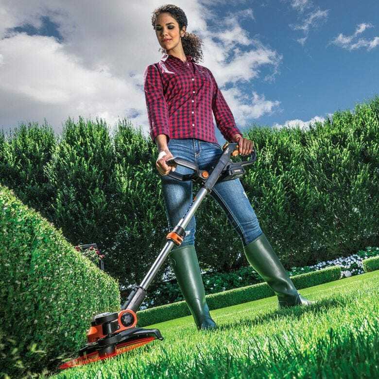 Worx WG163.8 20-Volt Cordless String Grass Trimmer / Edger, 12-In. - Quantity 1 - image 3 of 6