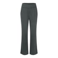 thumbnail image 6 of Gkeoshab Yoga Pants Women's Solid Color Loose Fit Yoga Pants - Casual & Comfortable Workout Trousers Grey XXL, 6 of 9