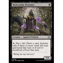 MtG Bloomburrow Uncommon Bonecache Overseer #85