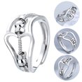 thumbnail image 2 of FELTECHELECTR anillo giratorio con cuentas para aliviar el estrés, ajustable., 2 of 4