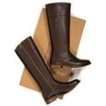 thumbnail image 3 of Women's Knee High Boots by Will's Vegan Shoes (Dark Brown, Black), 3 of 11