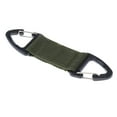 thumbnail image 3 of Mosquetón triangular de nailon de alta resistencia para exteriores con dos extremos - Verde ejercito verde, 3 of 7