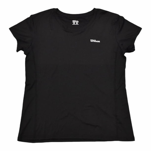 Playera Wilson Talla 2EG Liso Negro