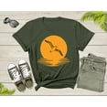 thumbnail image 6 of Flying Soaring Wandering Albatross Bird Lover Gift Shirt For Men Women Kids Boys Girls Cool Albatross Graphic Print Sunset Seabird Tshirt, 6 of 8