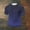c03Blue, variant on USNSM (M-5XL) Mens Waffle Short Sleeve Tee Shirt Casual Striped Print Gym Athletic T-Shirt Big and Tall Loose Crewneck Workout Basic Tops Red XXXL
