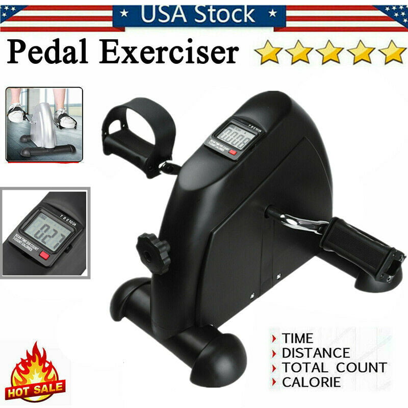 LCD Mini Exercise Bike Arm Leg Resistance Cycle Pedal Fitness Indoor  US！ 