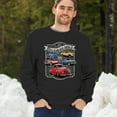 thumbnail image 4 of Ford Still Plays with Trucks Sweatshirt American Classic F100 F150 Pickup Built Tough Vintage Offroad 4x4 Crewneck, 4 of 7