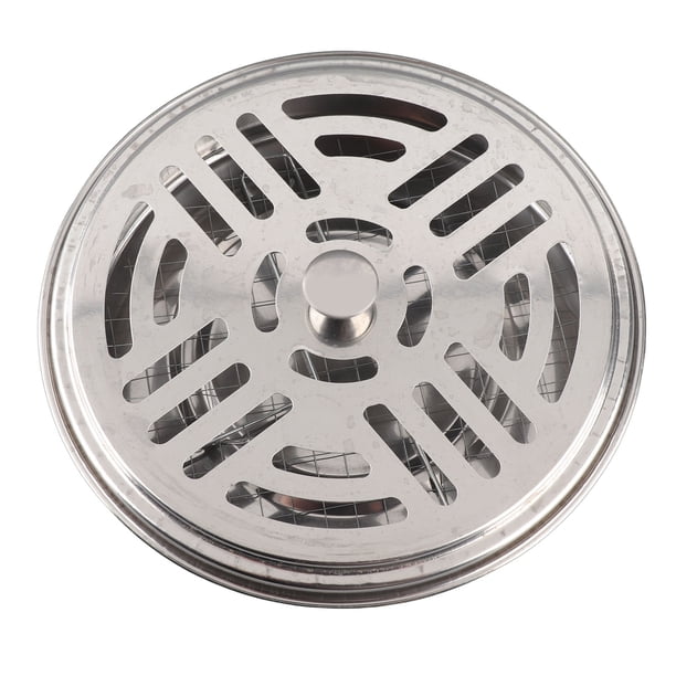 Soporte Redondo Para Bobina De Mosquitos, Disco De Bobina Para Mosquitos De Acero Inoxidable, Bandeja Portátil Para Bobina De Mosquitos Con Cubierta Hueca