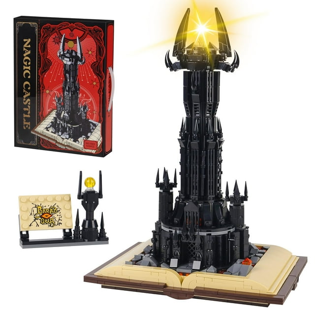 Bloques de construcción, juguete, Bibilock, El castillo de El Señor de los Anillos, 969 piezas