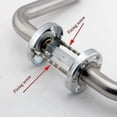 thumbnail image 2 of 4 Piece Universal M4 Screw Connecting Bolts & Sleeves For Door Handle Roses And, 2 of 5
