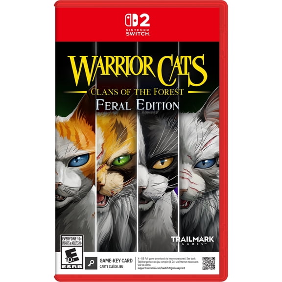 Warrior Cats: Clans of the Forest Feral Edition - Nintendo Switch 2 Game
