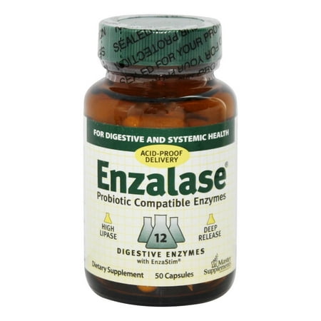 Master Supplements - Enzalase enzyme maître Supplément - 50 Capsules