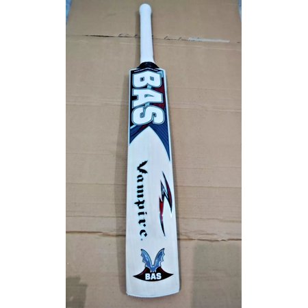 BAS Vampire Player Edition English Willow Cricket Bat - Professionally Crafted and Ready to Play for Top-Level Performance