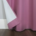 thumbnail image 6 of Sun Zero Harper Bright Vibes 100% Blackout Grommet Curtain Panel, 40"X96", Pink, 40"X96", Pink, 6 of 10