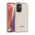 thumbnail image 2 of Glitter Clear Case for Samsung Galaxy A33 5G, Shining Sparkle Bling Military Grade Soft TPU Anti-Scratch Shockproof Cover Full Coverage Non-Yellowing Non-Slip Translucent Slim Lightweight Case,Gold, 2 of 5