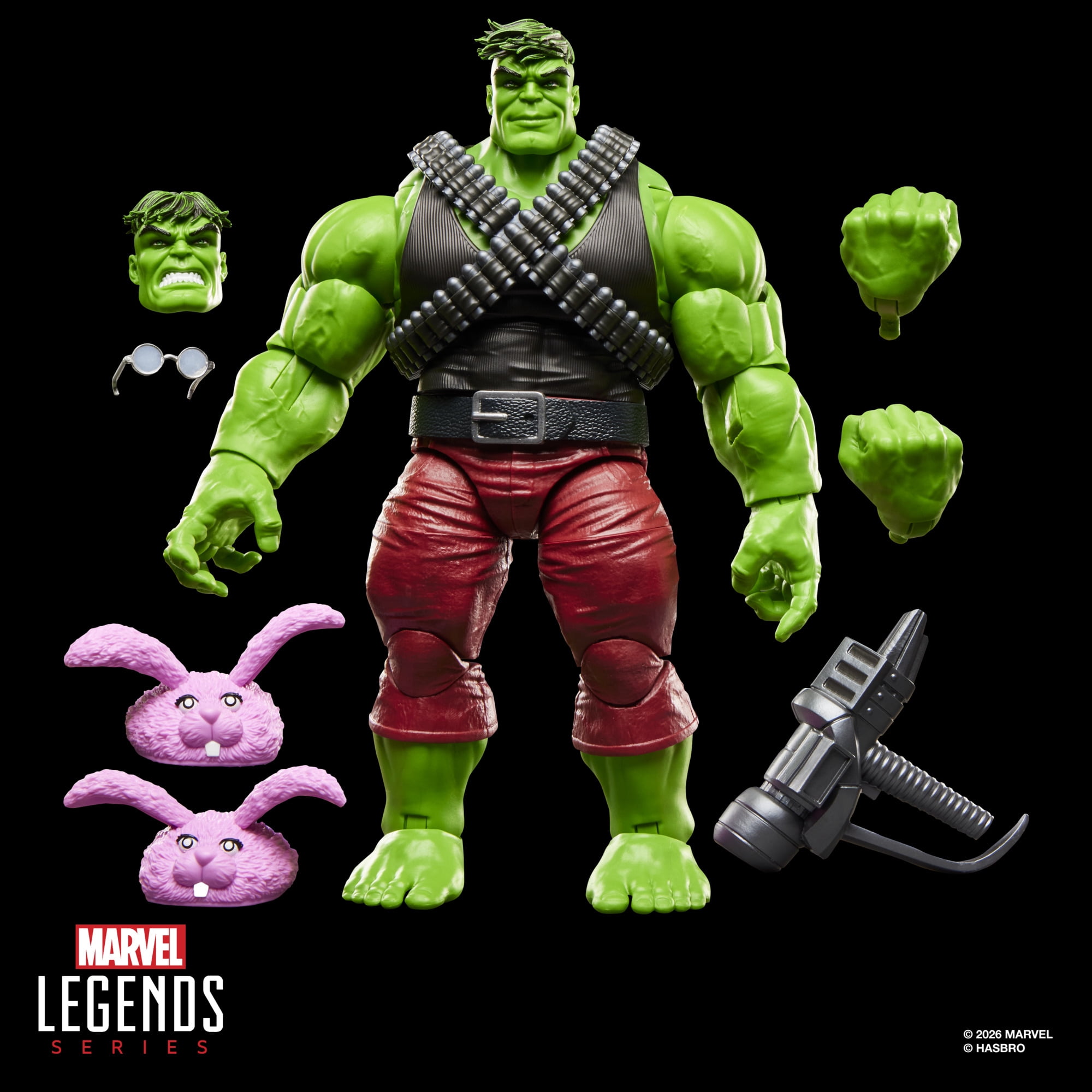 Marvel Legends Series Professor Incredible Hulk Action Figure, Ages 4+
