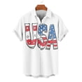thumbnail image 4 of Mens Casual Botón Arriba Camisas de Manga Corta, Vintage Bowling Cuba Playa Verano, Retro Botón Arriba Camisa, 4 of 9