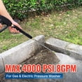 thumbnail image 5 of YAMATIC Pressure Washer Gun with Extension Wand & 5 Nozzles, 4000 PSI, M22-14mm & M22-15mm Fittings, Replacement for Ryobi, Karcher, Greenworks, Craftsman, Troy-Bilt, 5 of 7