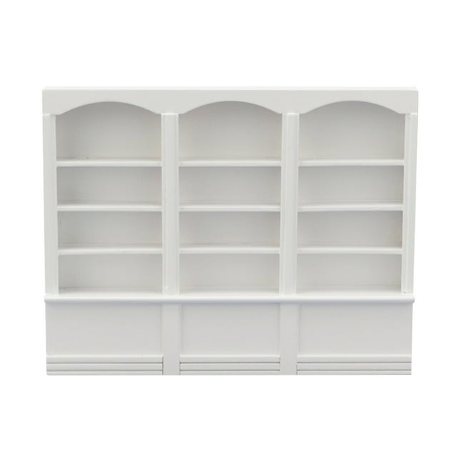 1 Pce Bibliothèque Créative Mini Armoire Pratique Jolie Maison de Poupée Bibliothèque