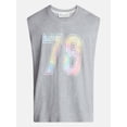 thumbnail image 5 of No Boundaries Pride Boxy Cropped Fit Tank Top, Men's Sizes XS-5XL, 5 of 5