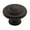 Matte Black, variant on Amerock Inspirations 1-3/4 inch (44mm) Diameter Oil-Rubbed Bronze Cabinet or Furniture Knob, 10 Pack