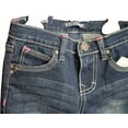 thumbnail image 3 of Vigoss Girl's Adjustable Waistband Cuffed Crop Jean, 6, 3 of 4