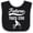 Black and White, variant on Inktastic Future Track Star Girls Sports Girls Baby Bib