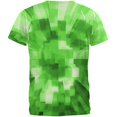 thumbnail image 2 of World Game Builder Forest Blocks All Over Mens T Shirt, 2 of 2