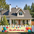 thumbnail image 7 of LUUFILx Farewell Military Banner We Will Miss You Backdrop Decor Party Supplies Celebration Event Decoration Backdrop Banner Photography Props, 7 of 7