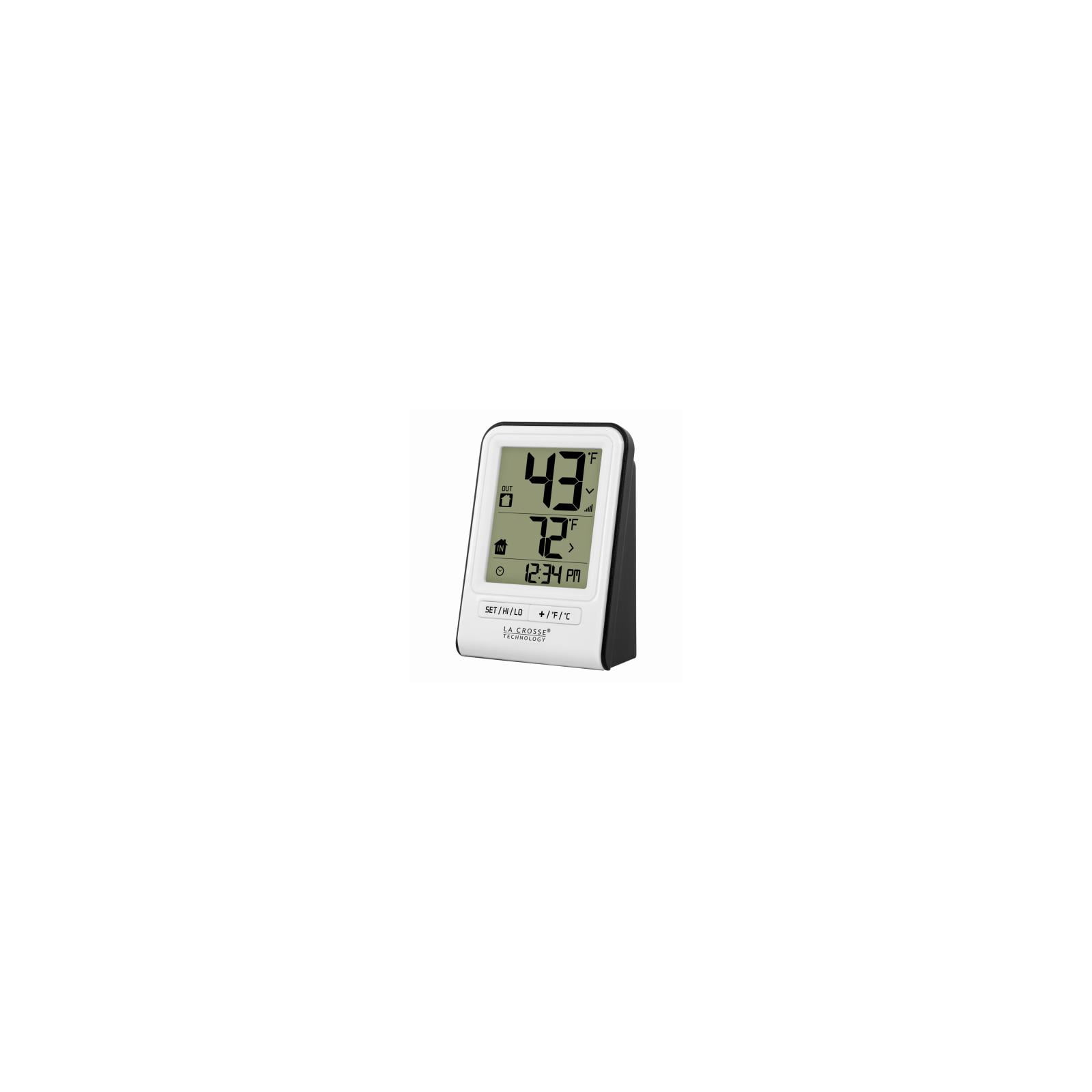 La Crosse Technology 308-1409Wt-Cbp Wireless Temperature Station White