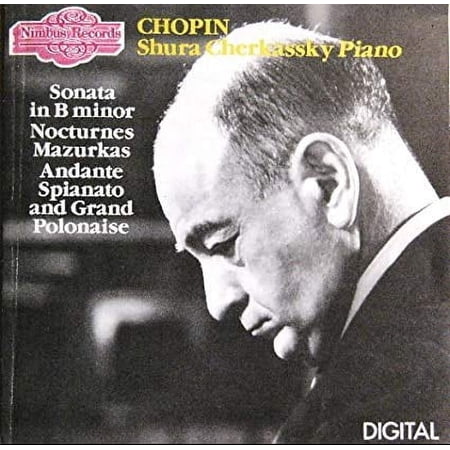 Chopin: Piano Sonata in B Minor Three Nocturnes Two Mazurkas Audio CD NEW
