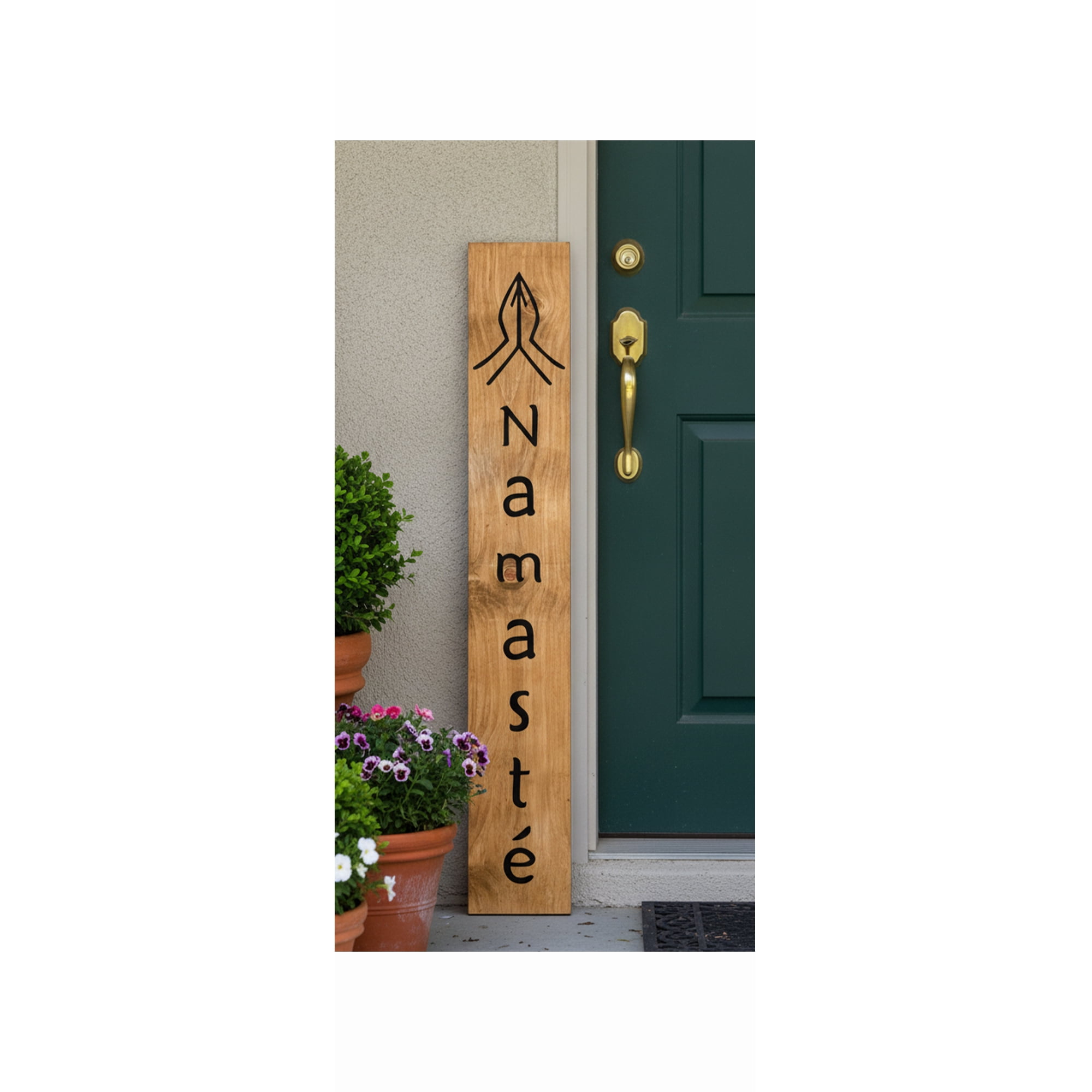Calloway Mills 119425907 Namaste Porch Leaner, 59" x 07"