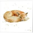 thumbnail image 1 of Great Art Now Sleeping Fox by Katrina Pete, Canvas Wall Art, 12W x 12H, 1 of 2