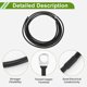 thumbnail image 5 of Cables Inversores de Batería de Cobre Estañado de 10FT con Terminal de 3/8" Lug de 7 AWG - 1 Pc Negro, 5 of 7