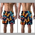 thumbnail image 3 of luoweisi Men's Beach Shorts Quick Dry Swim Trunks with Mesh Lining Butterfly L, 3 of 5