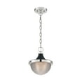 thumbnail image 5 of 60/7069-Nuvo Lighting-Faro-1 Light Small Pendant in Transitional Style-10 Inches Wide by 11.38 Inches High-Polished Nickel/Black Finish, 5 of 5