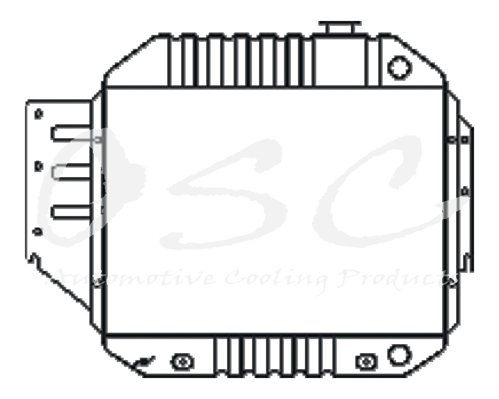 Spectra Premium CU1329 Complete Radiator for Ford Econoline