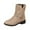 Khaki, variant on Fall Boots For Women Ankle Boots Warm Boots For Women Casual Winter Mid Calf Boots