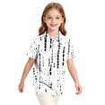 thumbnail image 6 of Abcomgle Boys Polo Shirt Size 7 Short Sleeve Pique Polo Shirt Button Down Striped School Uniform Shirts Basic Collared Dress Shirts for Boys, 6 of 8
