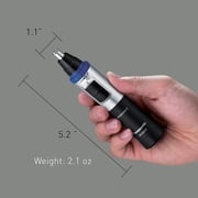 Panasonic ER-GN30-K Nose Ear & Hair Trimmer, Wet/Dry