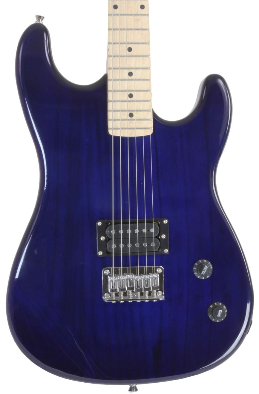 Davison Guitars Electric Guitar Blue Full Size With Cord And Picks