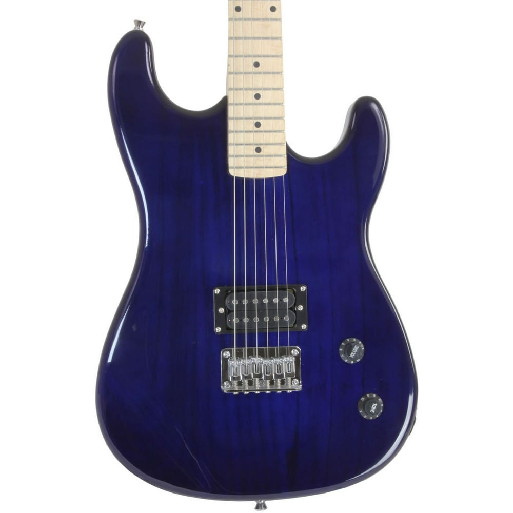 Davison Guitars Electric Guitar Blue Full Size With Cord And Picks