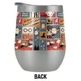 thumbnail image 2 of Harry Potter Official Cute Chibi Pattern 12 oz Stemless Tumbler, Stainless Steel Travel Cup|Lake Tumbler|Insulated with Leak Resistant Slide-Lock Lid, Stainless Steel, 2 of 7