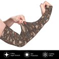 thumbnail image 3 of Uemuo Dachshund Dog Puppy Printed Arm Sleeves, Cooling UV Sun Protection Sports Compression for Men/Women, 3 of 8