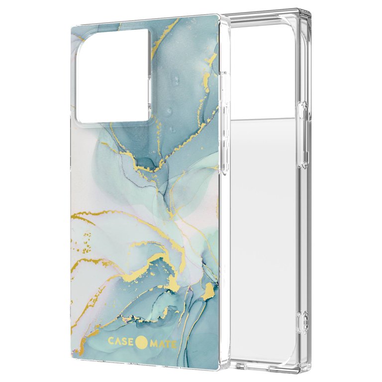 Case-Mate BLOX Square Case for Apple iPhone 13 Pro - Glacier Marble