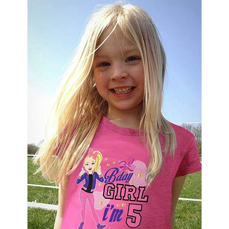 jojo siwa birthday girl shirt