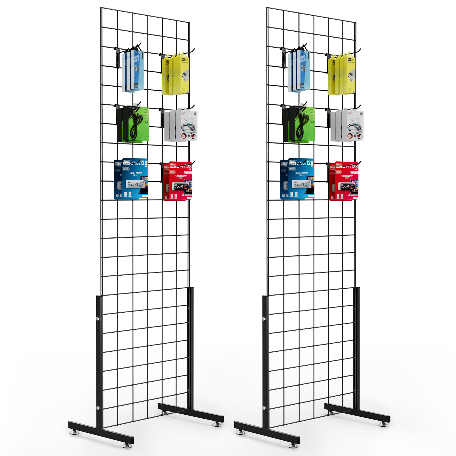 Grid Panel for Retail Display Perfect White Metal Grid for Any Retail